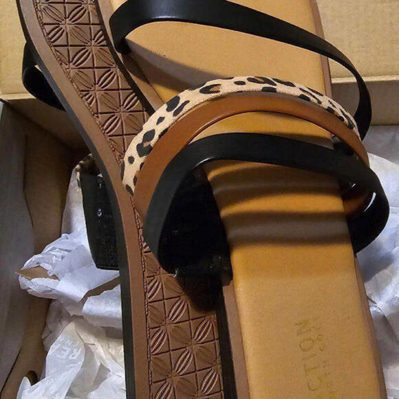 Kenneth Cole Reaction Sandals (NEW) Spring Toe Loop 10 Womens‎ - Picture 3 of 7